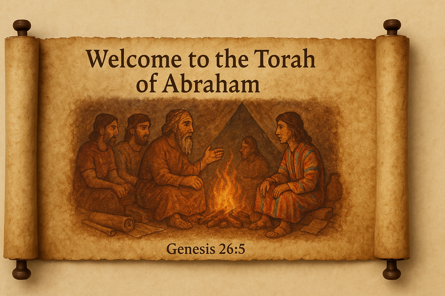 Welcome to the Torah of Abraham - Genesis 26:5